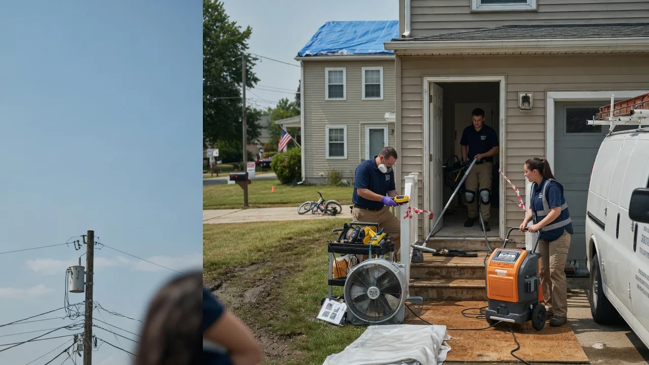 Water Damage Repair in Lincoln, MI near me